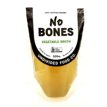 Undivided Food Co No Bones Organic Vegetable Broth 500ml